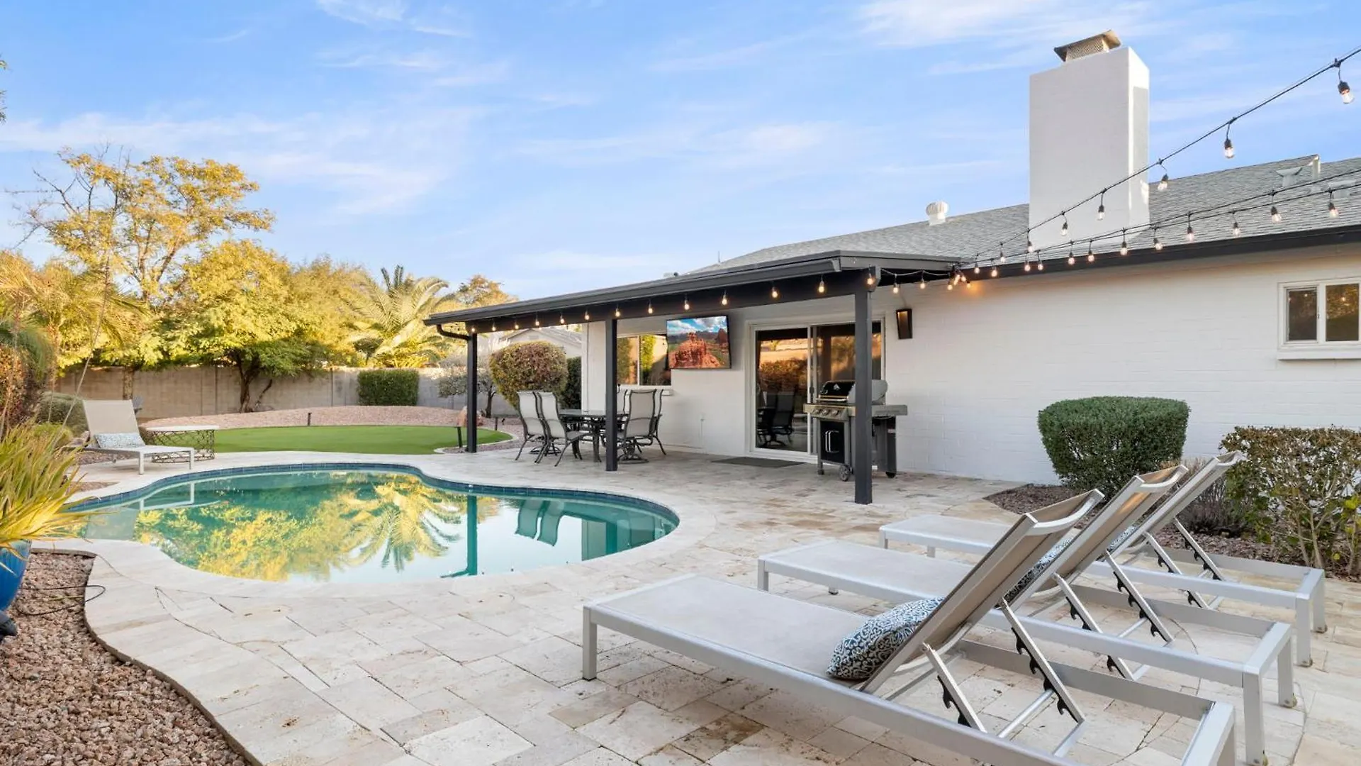 Stylish Home W Hot Tub, Heated Pool & Game Room Φοίνιξ